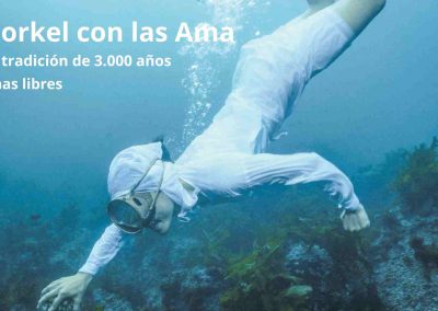 Snorkel con las AMA: recolectoras de ostras en Ise-shima