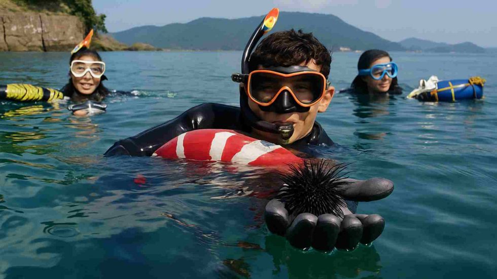 buceo en Japón snorkel con las Ama