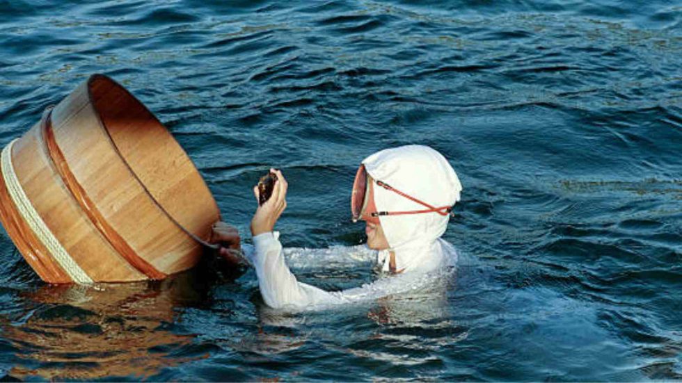 buceo en Japón snorkel con las Ama