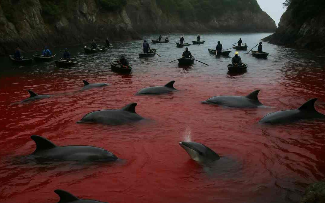La matanza de delfines en Taiji